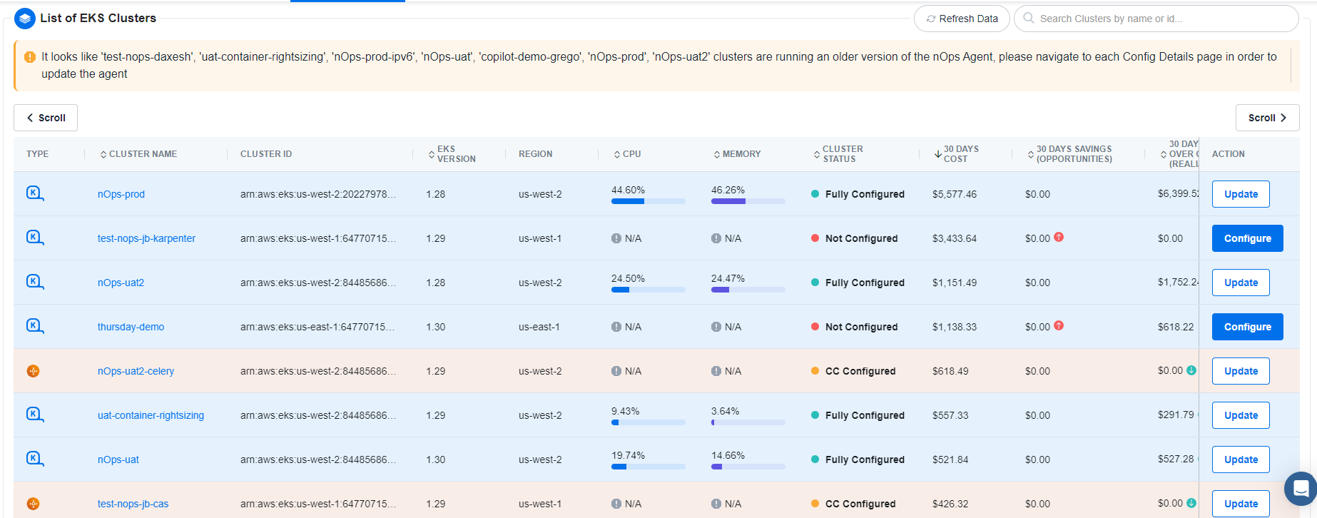 copilot-eks-list-of-clusters.png